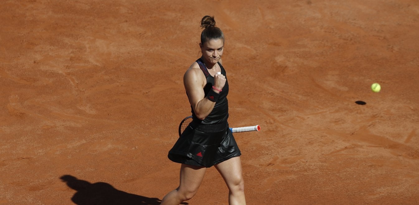 Maria Sakkarh Proki8hke Ston 2o Gyro Toy Roland Garros E8nos