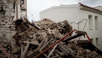 σπίτι κατάρρευση