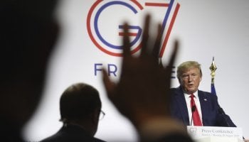 O Ντόναλντ Τραμπ στην G7